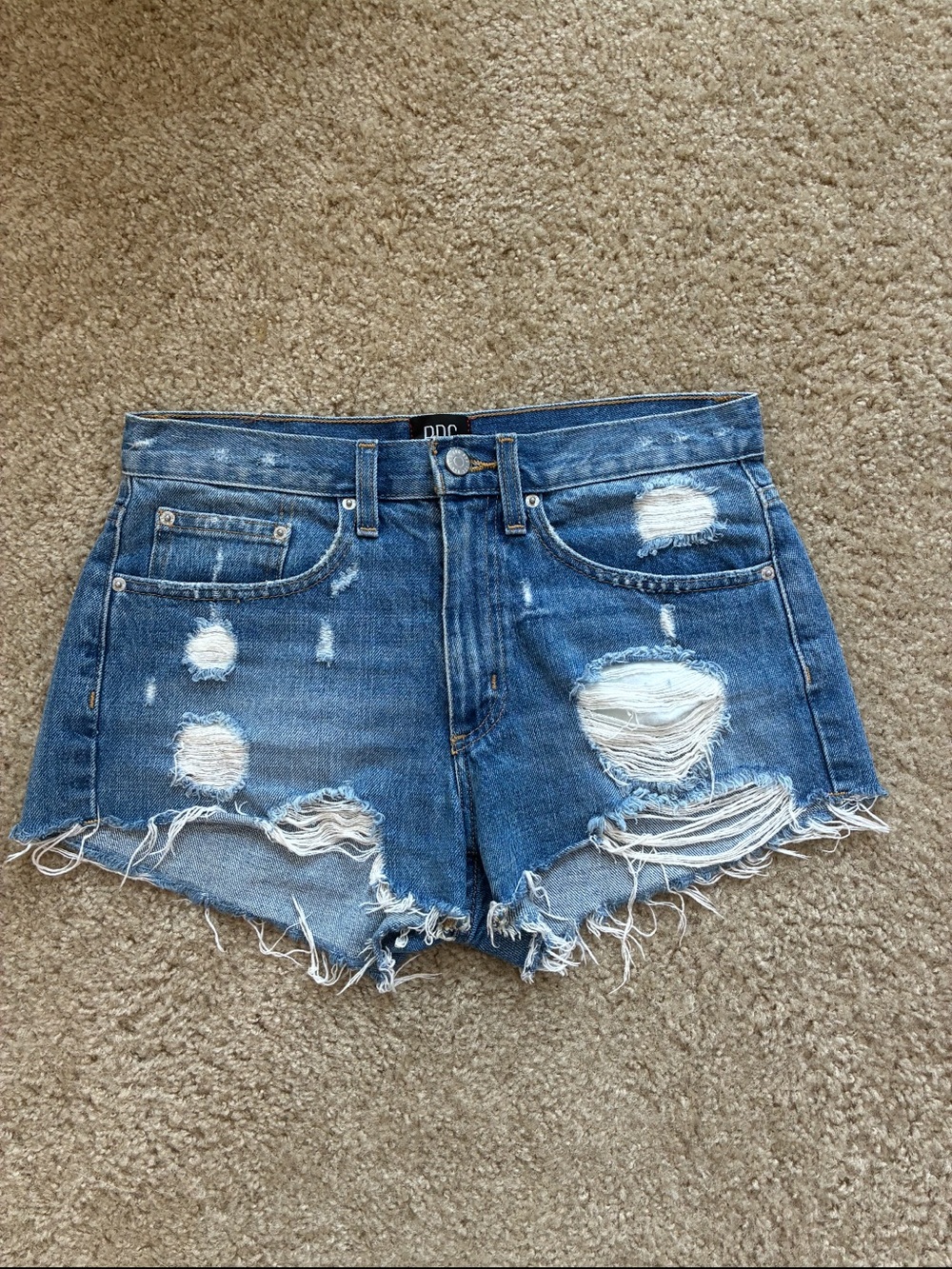 BDG Distressed Denim Shorts Size 26